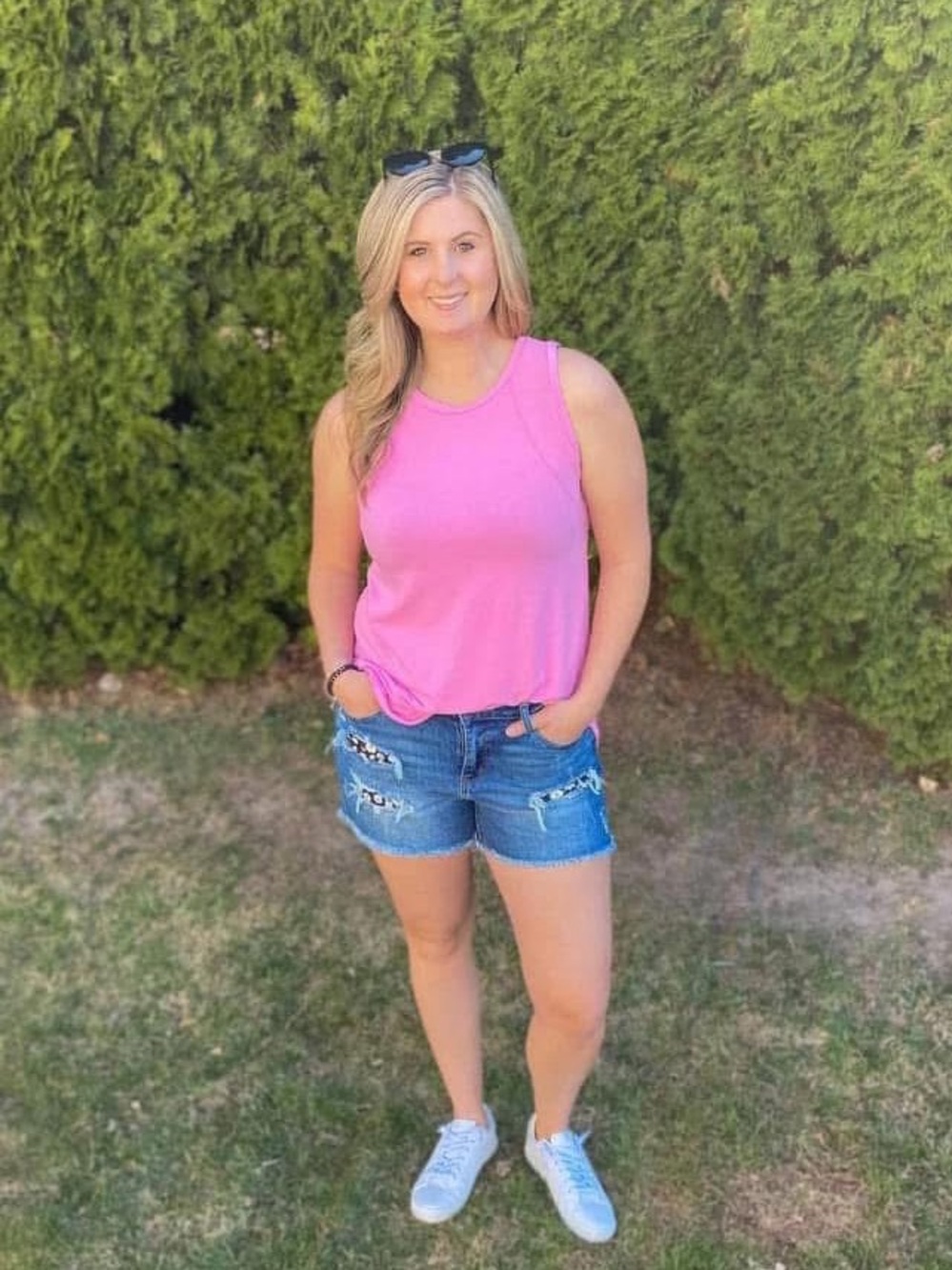 Chrissy Tank by Silver Icing (NWT) 🍒2 for $30🍒*Bubblegum Pink* XS/S - Picture 7 of 8